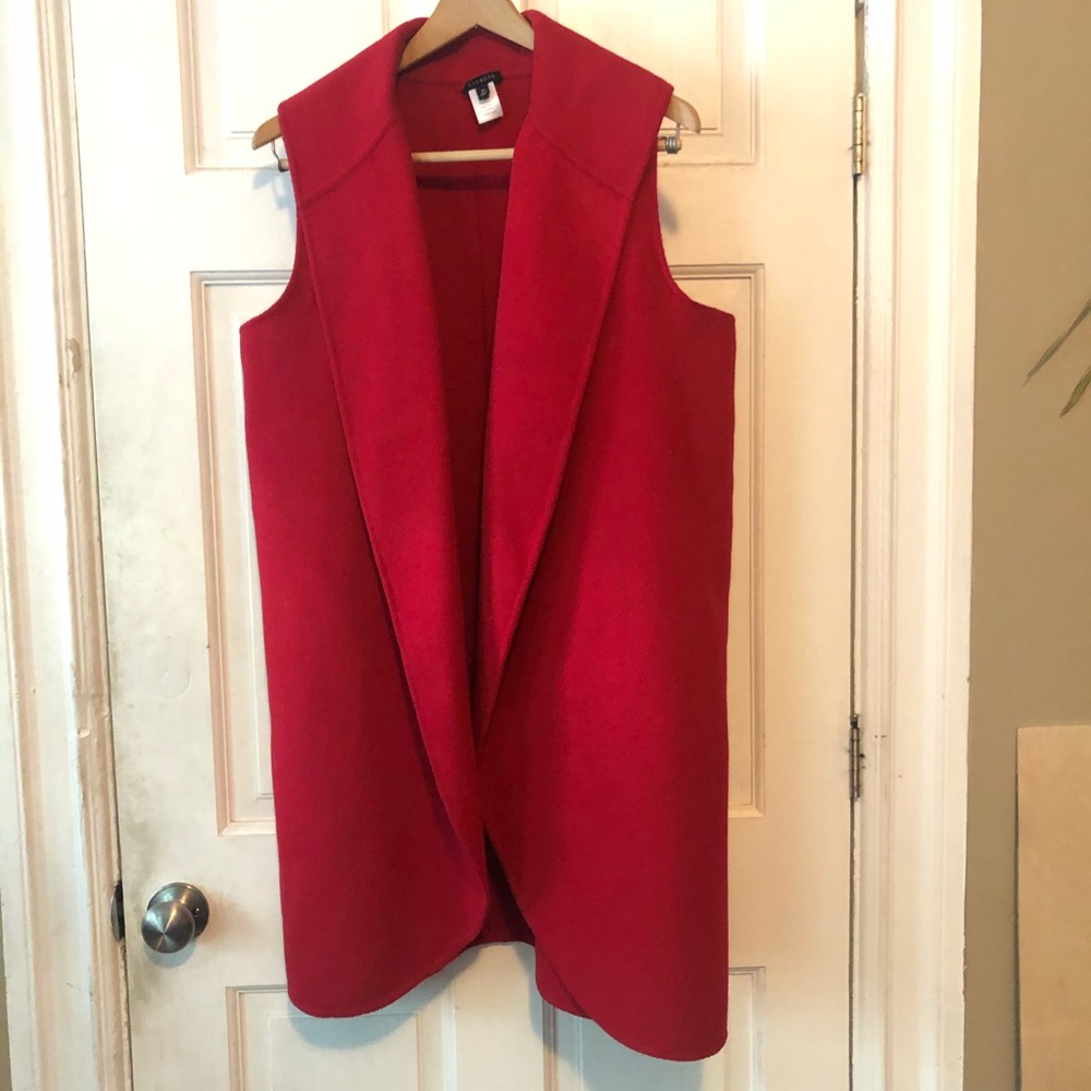 Wool blend vest
